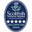 5 star award from Visit Scotland